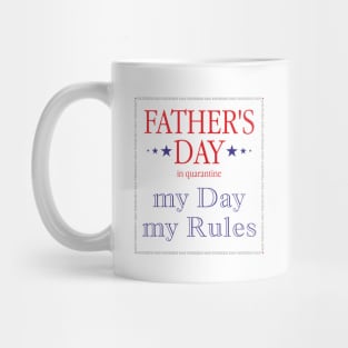 Father's day in quarantine Mug